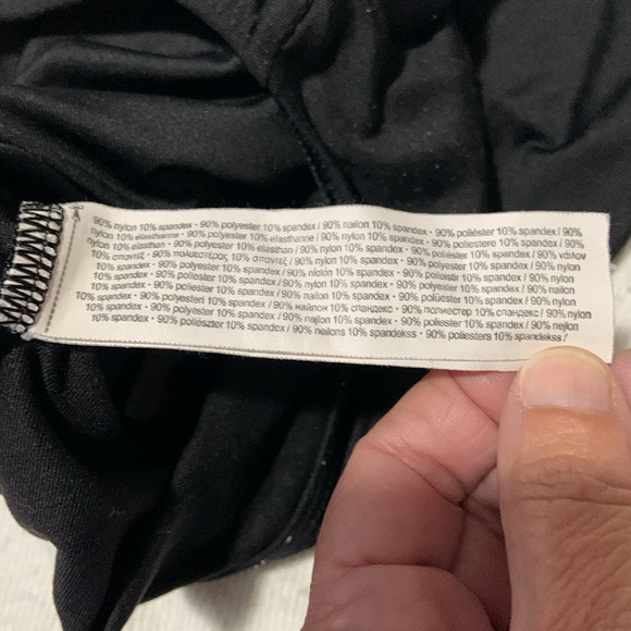 Capezio child large CL STUDIO COLLECTION HIGH NECK CAP SLEEVE LEOTARD Black - Picture 9 of 11